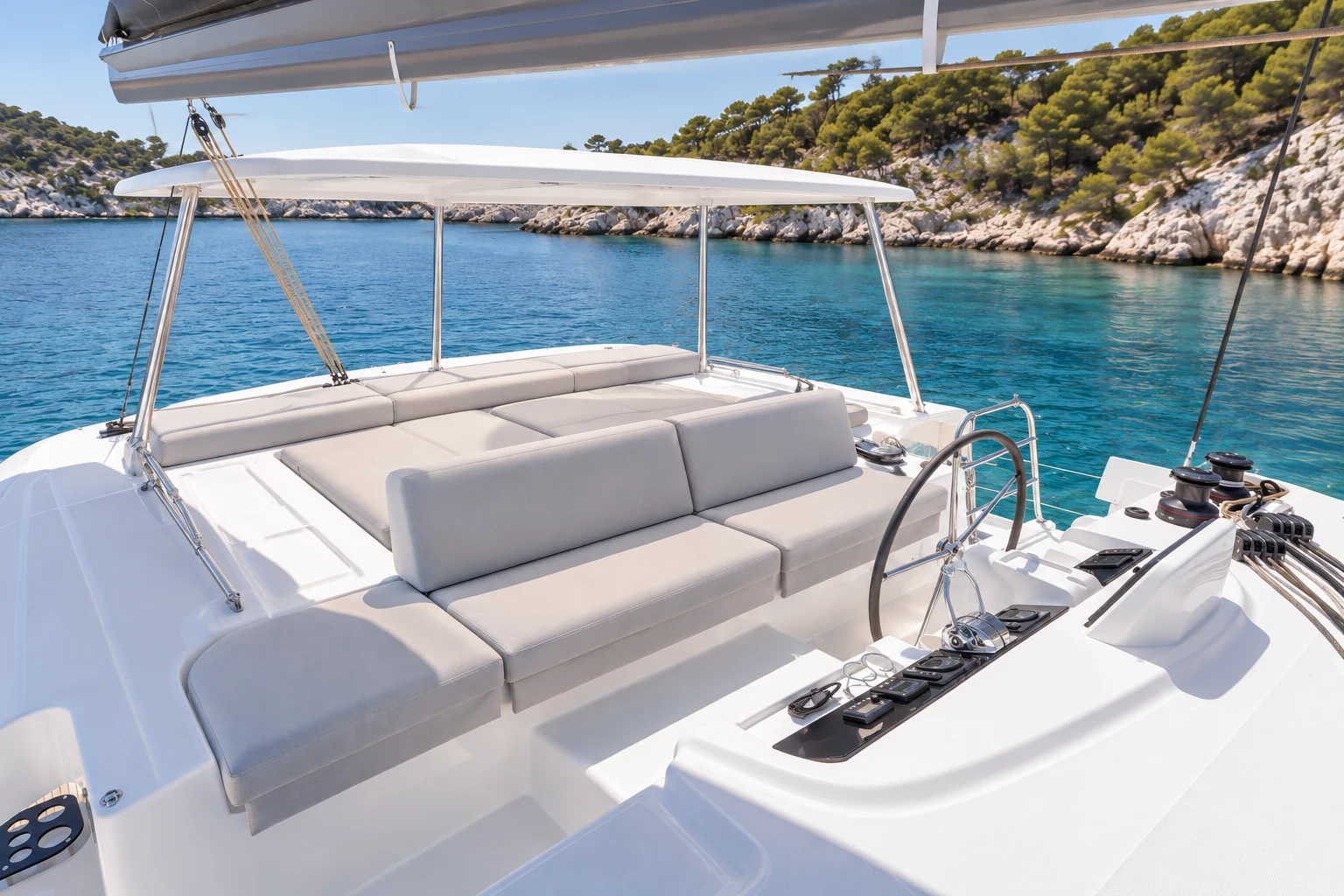 Lagoon 46 — Flybridge, ACI Marina Split